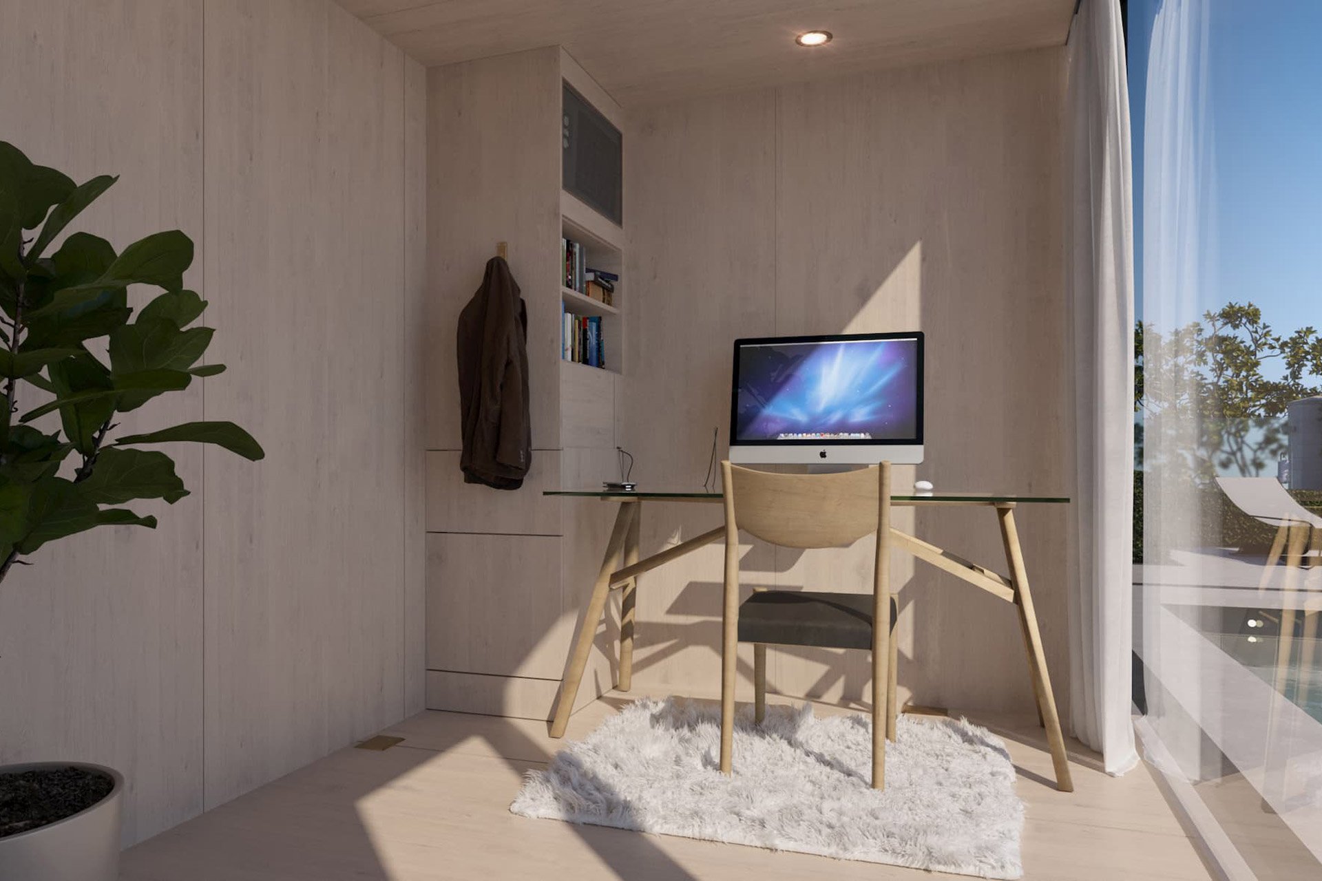Home Office mal Anders: Das Dwellito Mini Office für den Garten