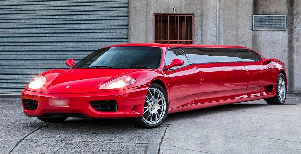 Ferrari 360 Modena Stretch-Limo zu verkaufen