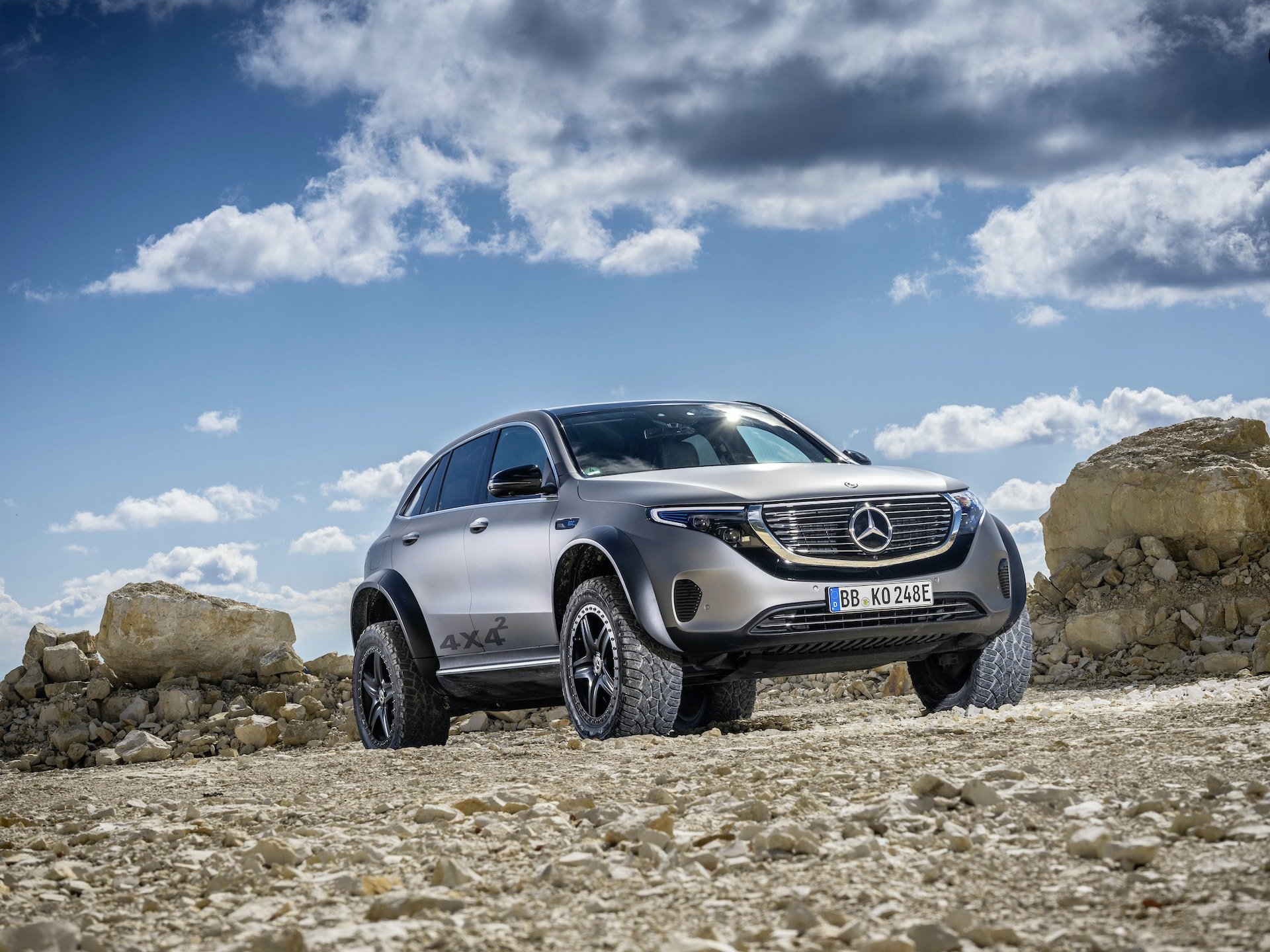 Elektrischer Luxus, Offroad: Der neue EQC 4×4² von Mercedes-Benz