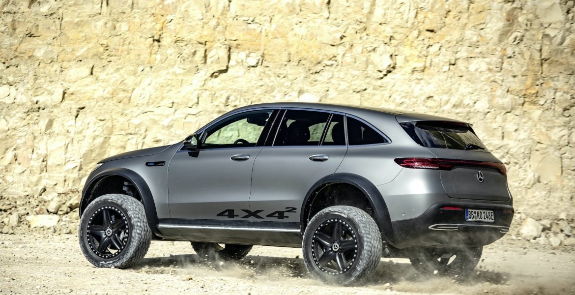 Elektrischer Luxus, Offroad: Der neue EQC 4×4² von Mercedes-Benz