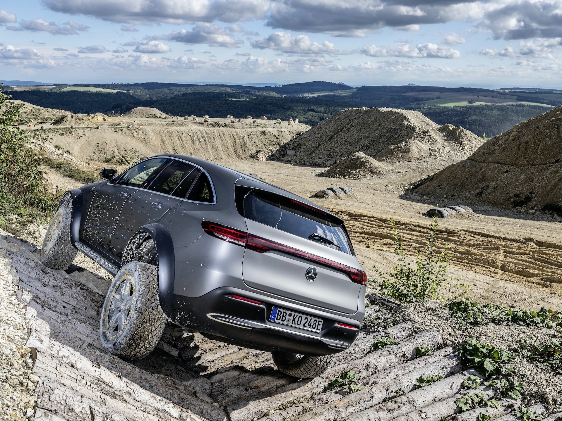 Elektrischer Luxus, Offroad: Der neue EQC 4×4² von Mercedes-Benz