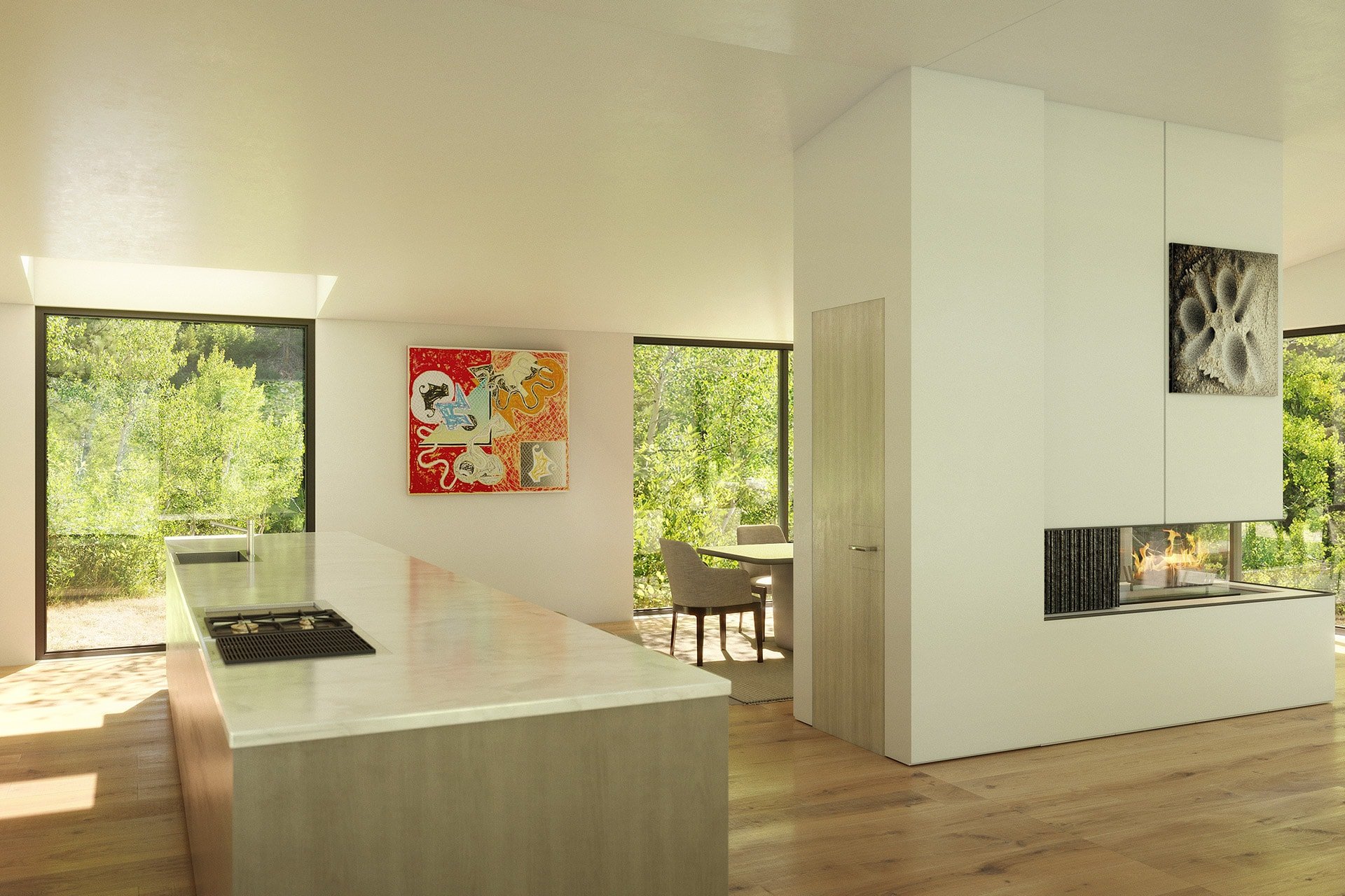Das Mountain Laurel House: Minimalistischer Luxus im Grünen
