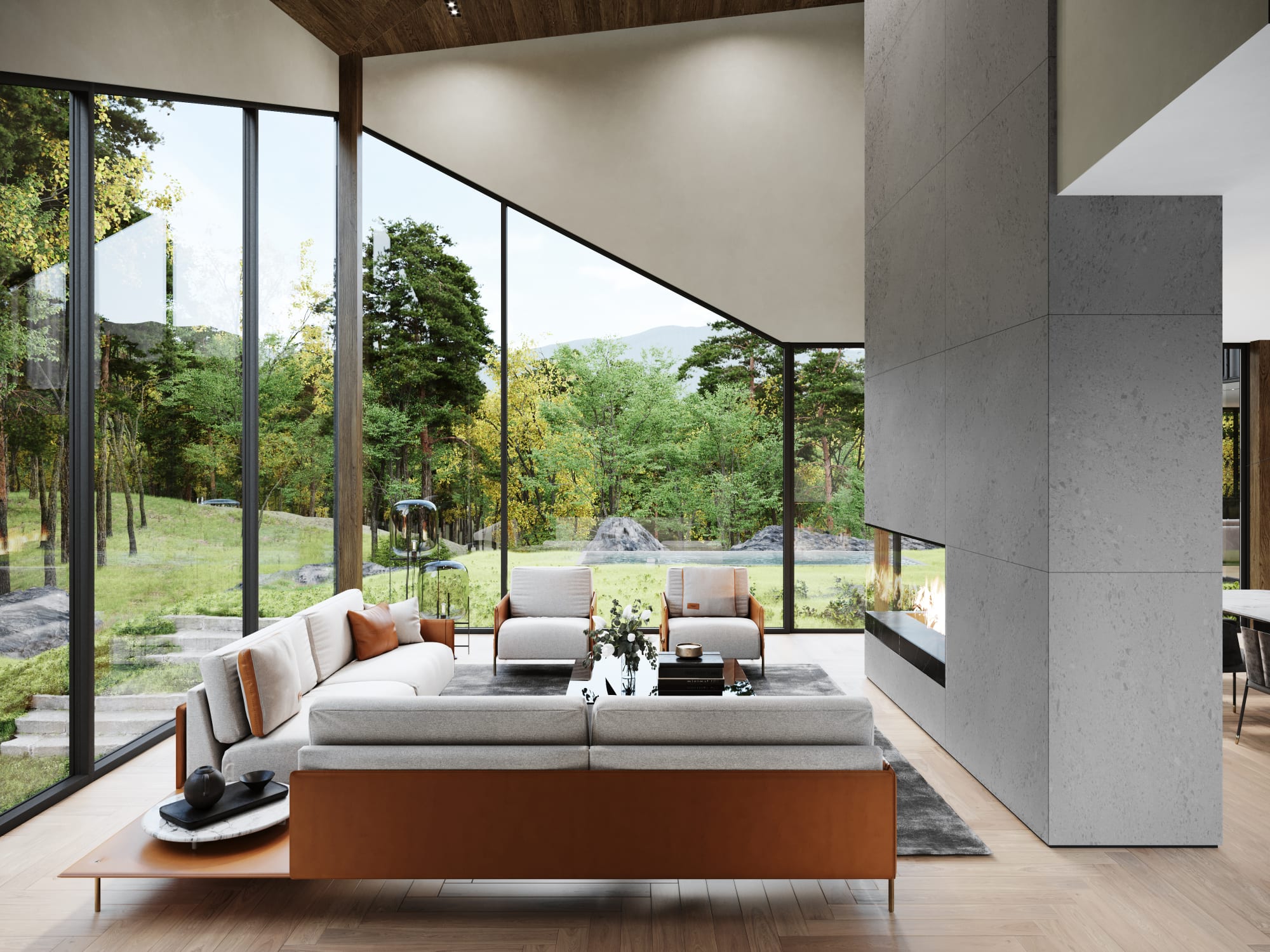 S3 Architectures und Aston Martin präsentieren ein Traumhaus im Bundesstaat New York 12