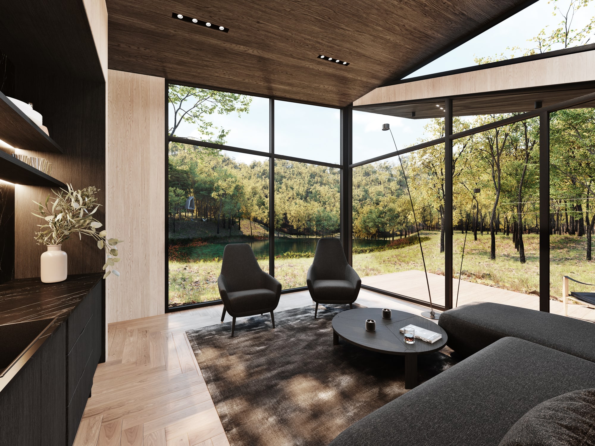 S3 Architectures und Aston Martin präsentieren ein Traumhaus im Bundesstaat New York 20